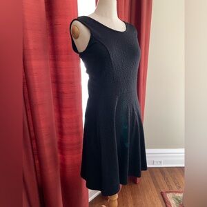 NEW with tag - Charming Charlie Black Textured Sleeveless Dress - org price $35